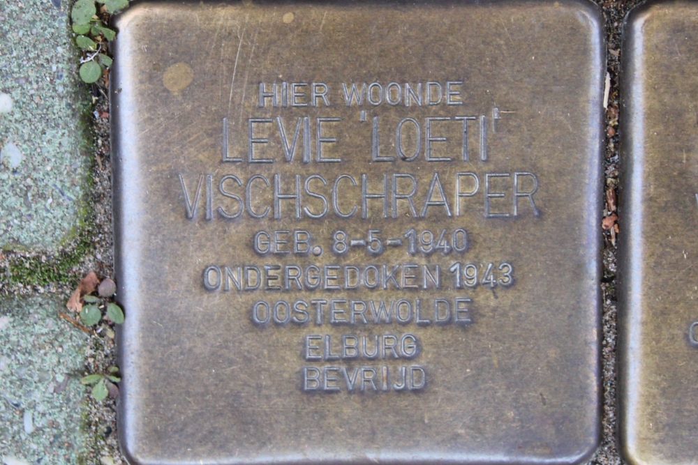 Stolpersteine Vrolikstraat 281 #4