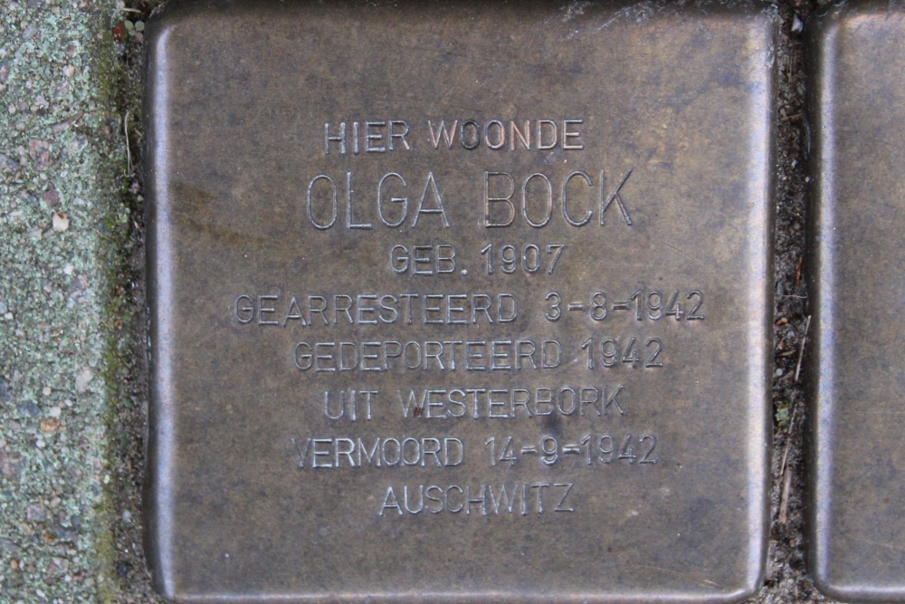 Stolpersteine Vrolikstraat 285 #2