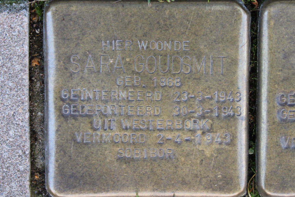 Stolpersteine Vrolikstraat 130 #2