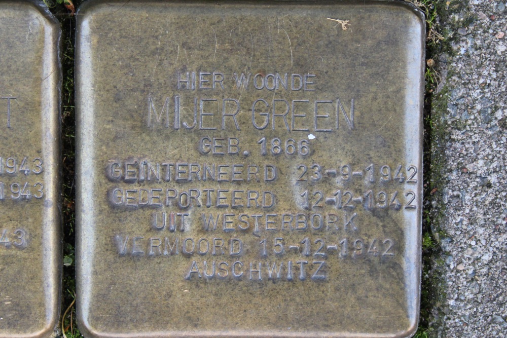 Stolpersteine Vrolikstraat 130 #3