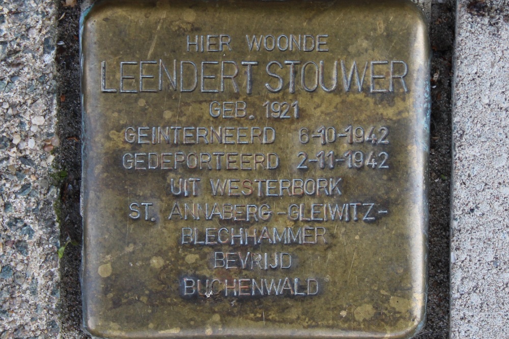 Stumbling Stone Maritzstraat 11