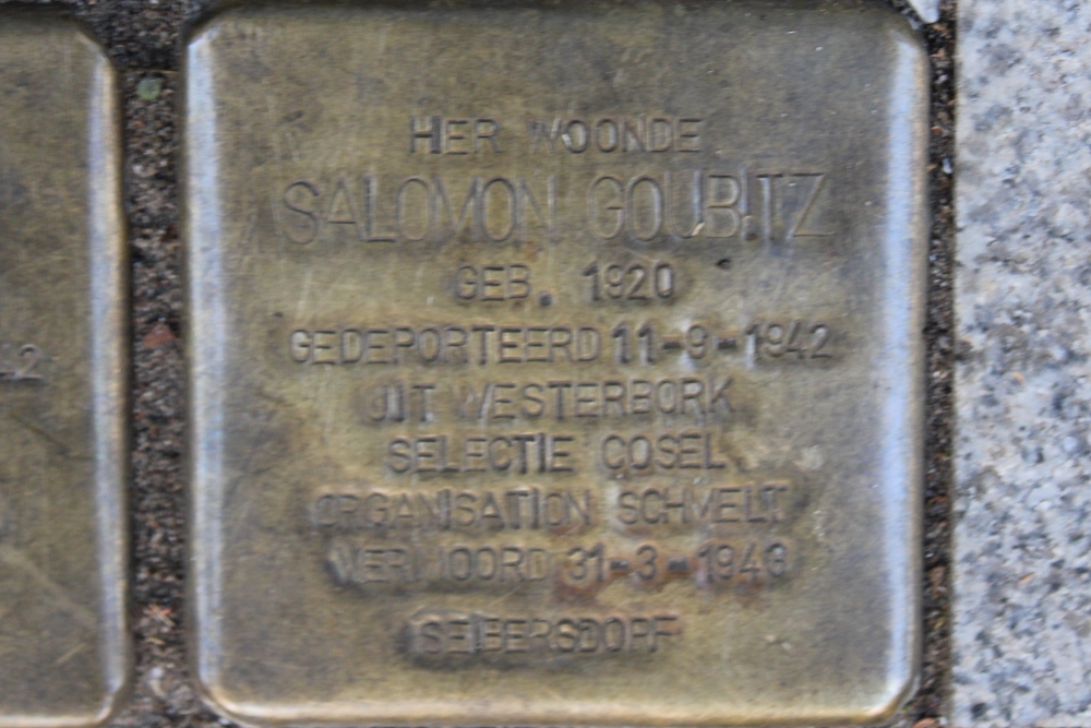 Stolpersteine Retiefstraat 35 #6