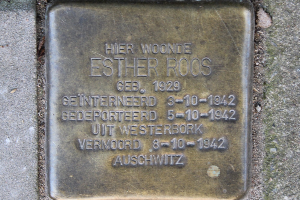 Stolperstein Retiefstraat 31 #1