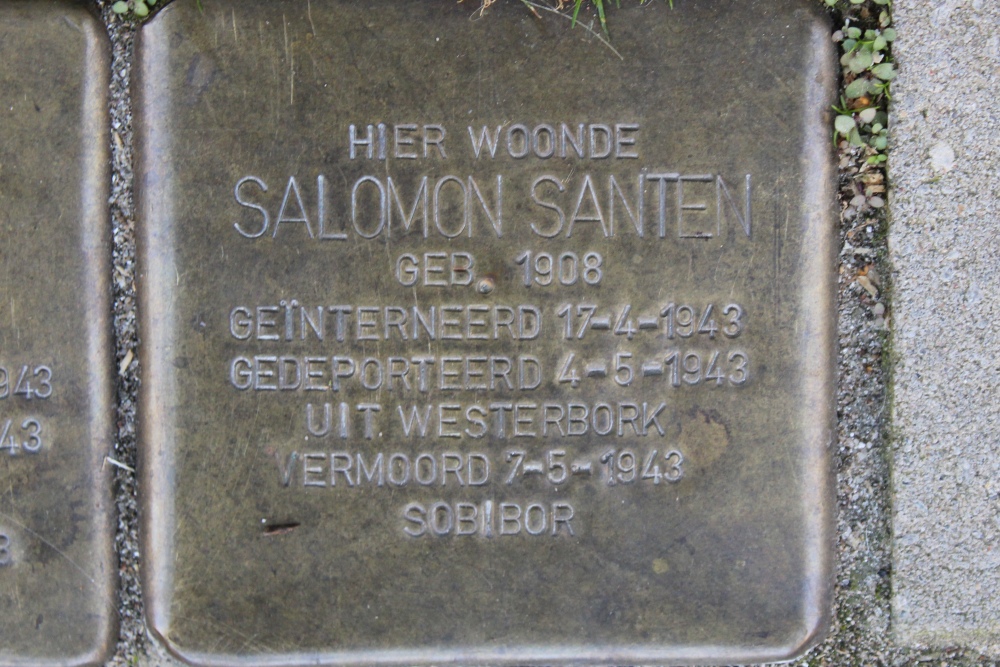 Stolpersteine Retiefstraat 29 #3
