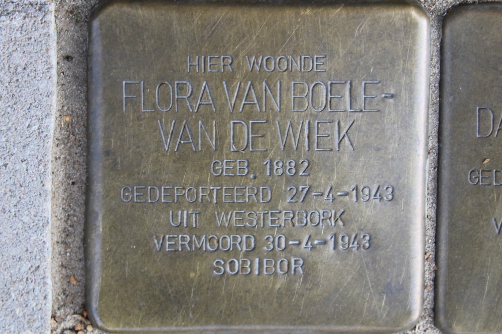 Stolpersteine Herzogstraat 1 #2