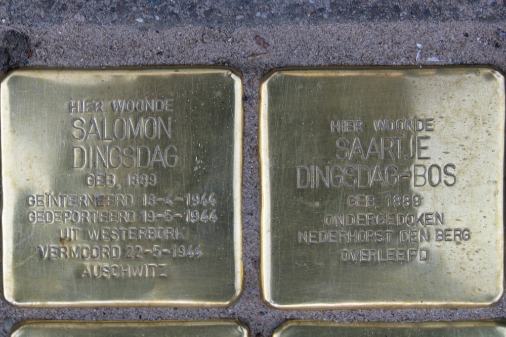 Stolpersteine Transvaalstraat 28 #2