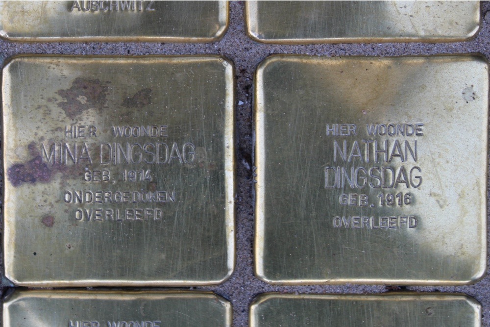 Stolpersteine Transvaalstraat 28 #3