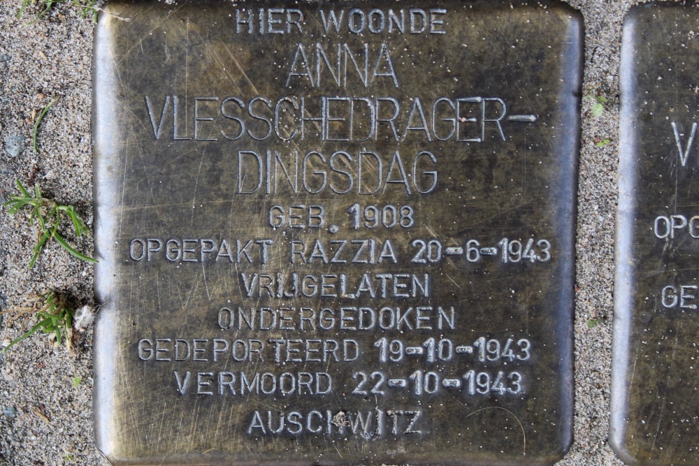 Stolpersteine Smitstraat 30 #2
