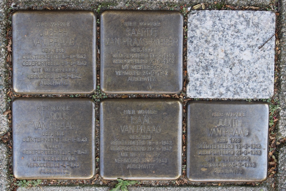 Stolpersteine Krugerstraat 21 #1
