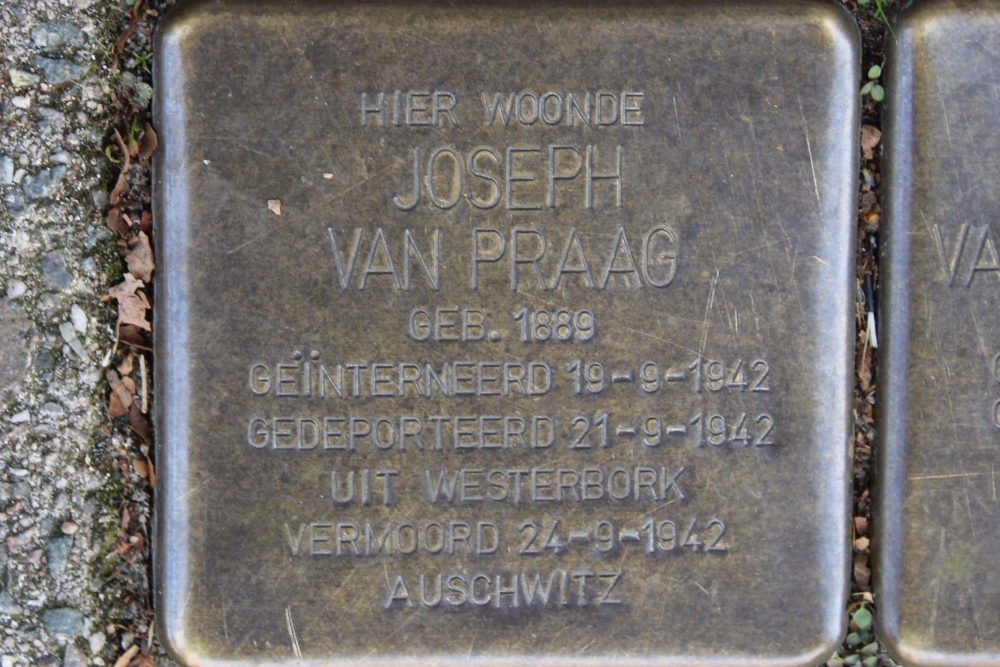 Stolpersteine Krugerstraat 21 #2