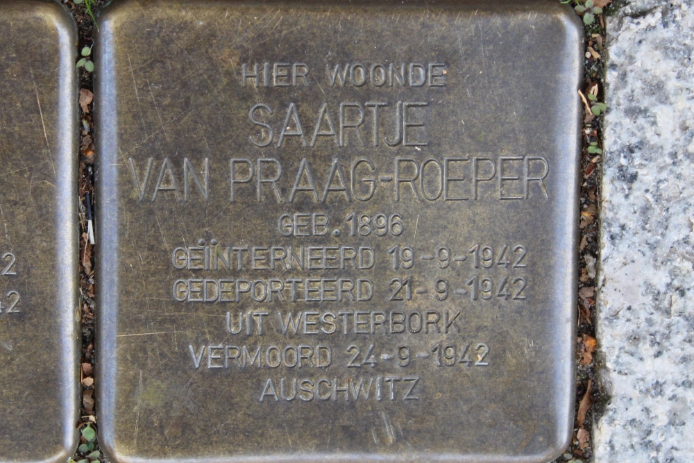 Stolpersteine Krugerstraat 21 #3
