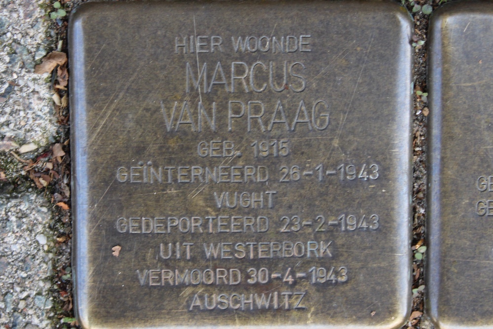 Stolpersteine Krugerstraat 21 #4