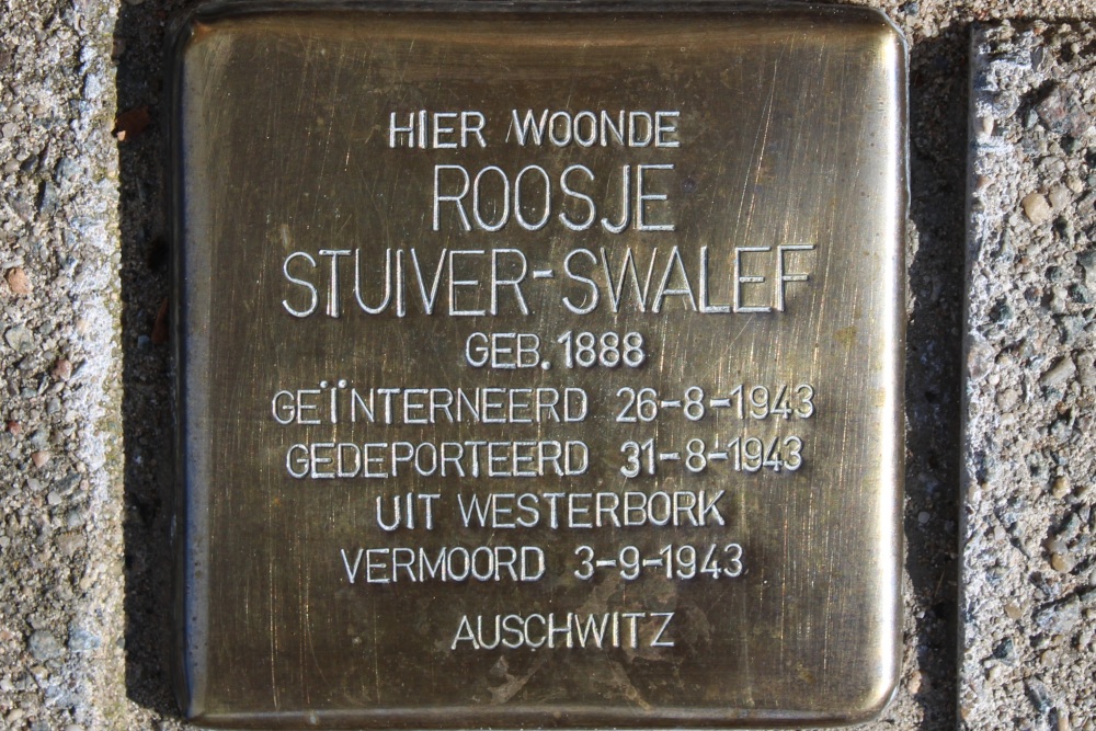 Stolperstein Vaalrivierstraat 3 #1