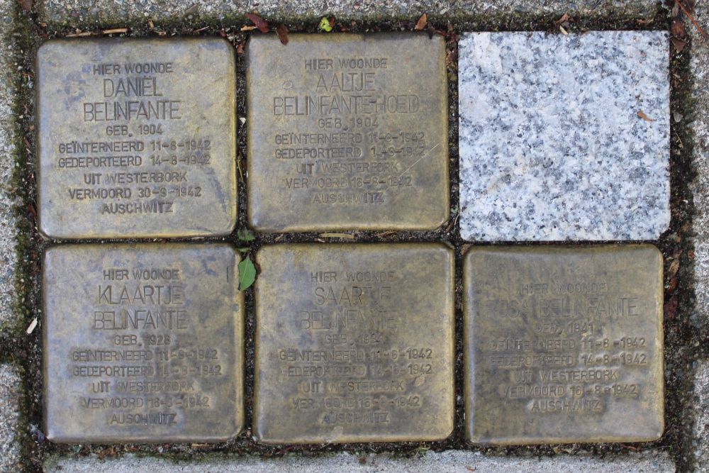 Stolpersteine Daniel Theronstraat 19 #1