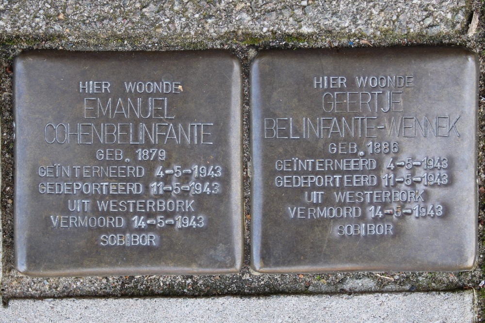 Stumbling Stones President Steynstraat 13
