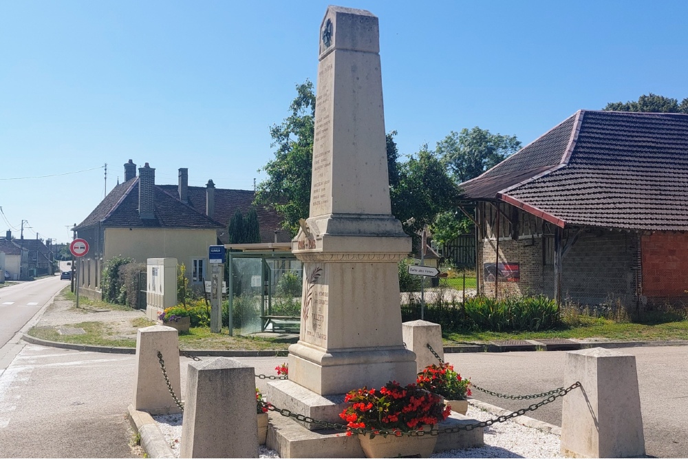 Oorlogsmonument Villery #2