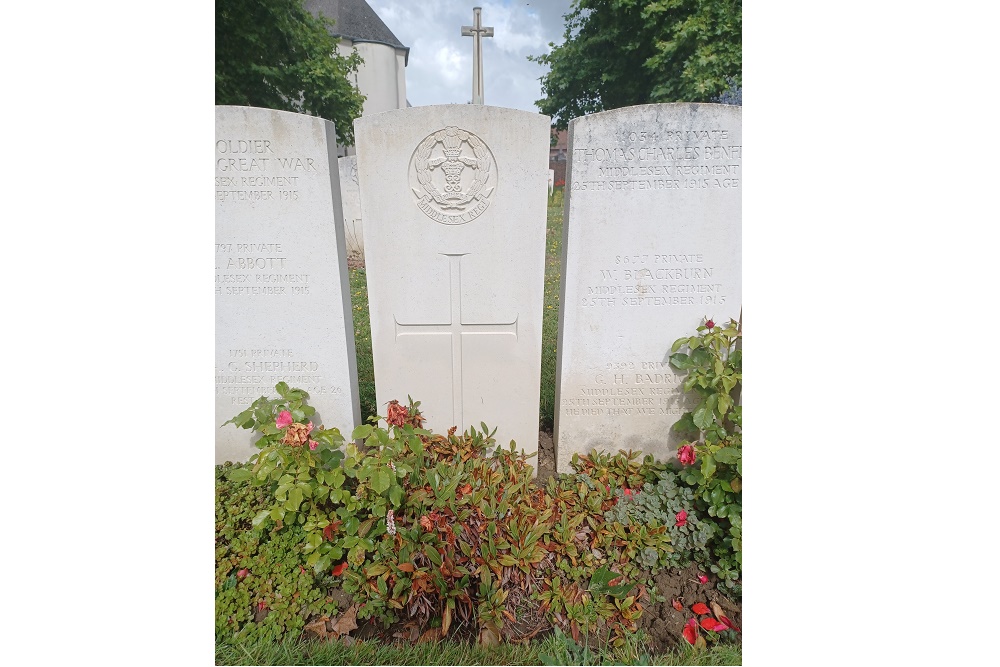 Commonwealth War Graves Cambrin Extension #3