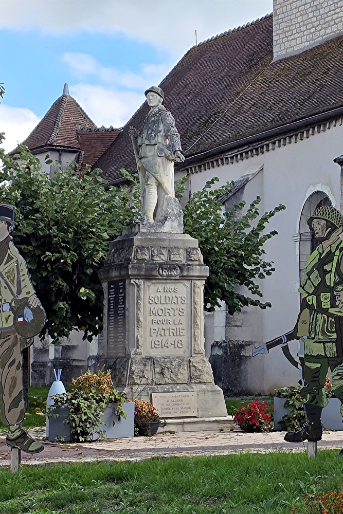 War Memorial Ouroux-sur-Saône #2