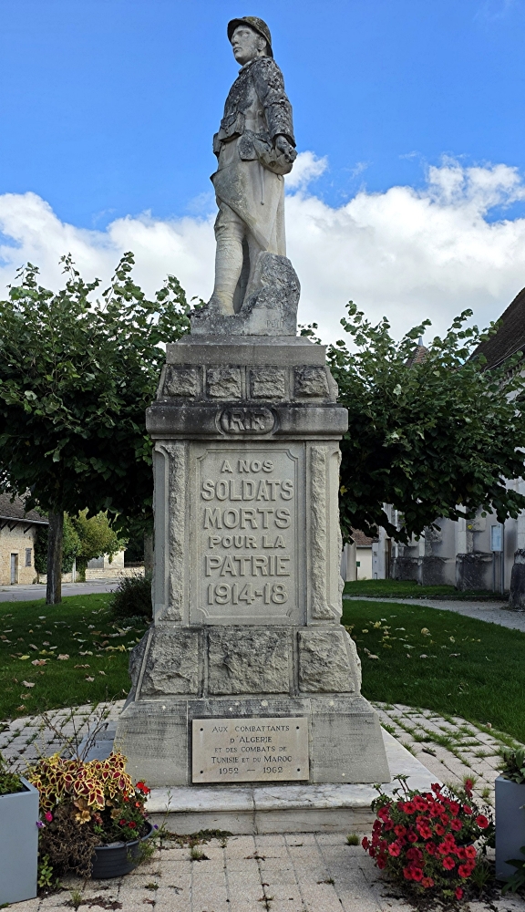 War Memorial Ouroux-sur-Saône #3