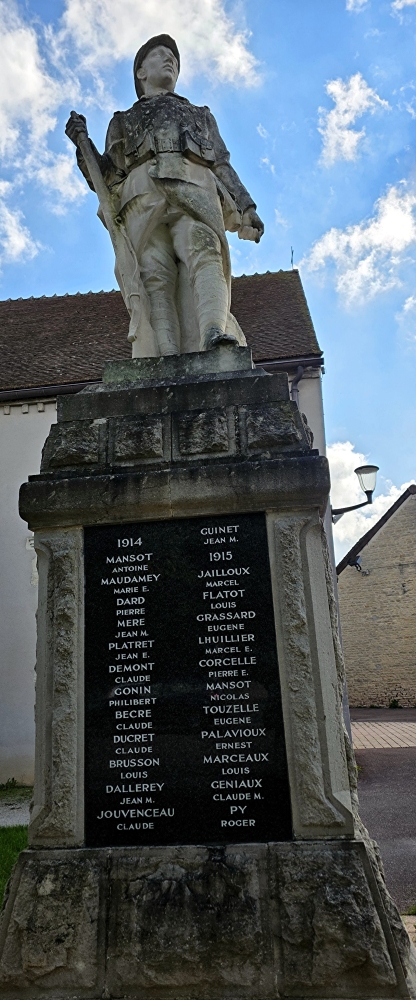 War Memorial Ouroux-sur-Saône #5