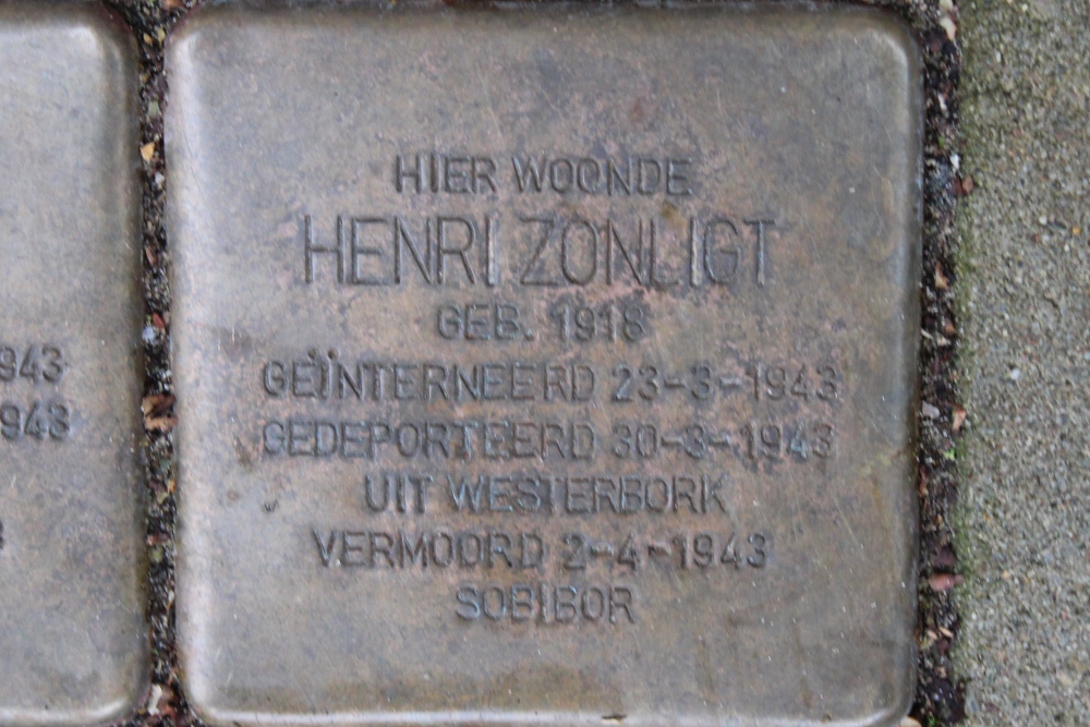 Stolpersteine Pythagorasstraat 18 #3