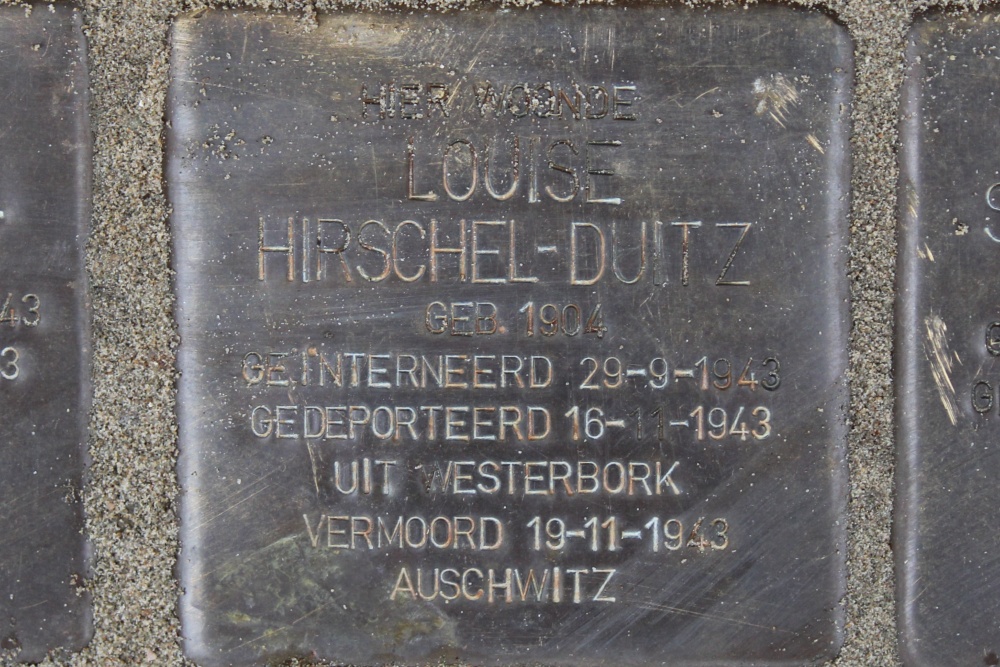 Stolpersteine Johann Keplerstraat 3 #3