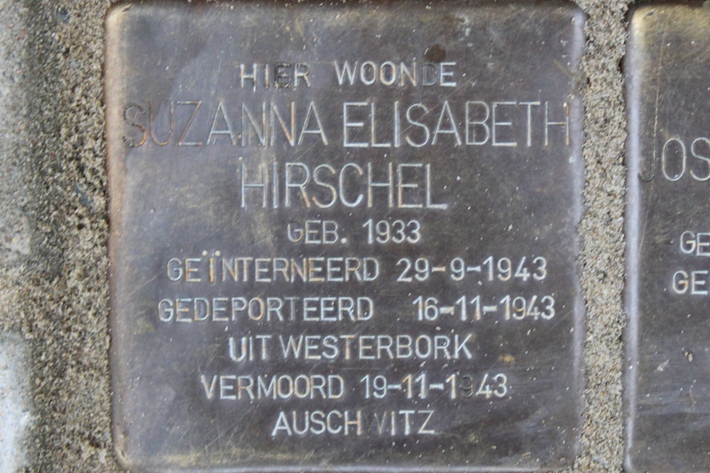 Stolpersteine Johann Keplerstraat 3 #5