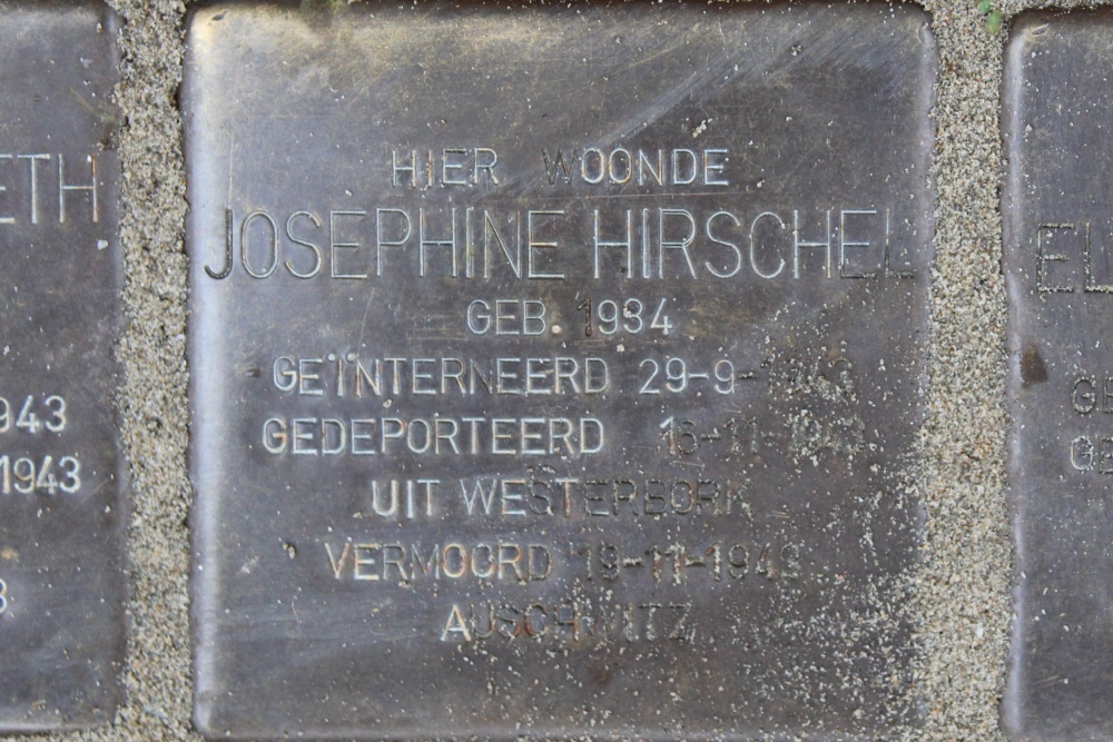 Stolpersteine Johann Keplerstraat 3 #6