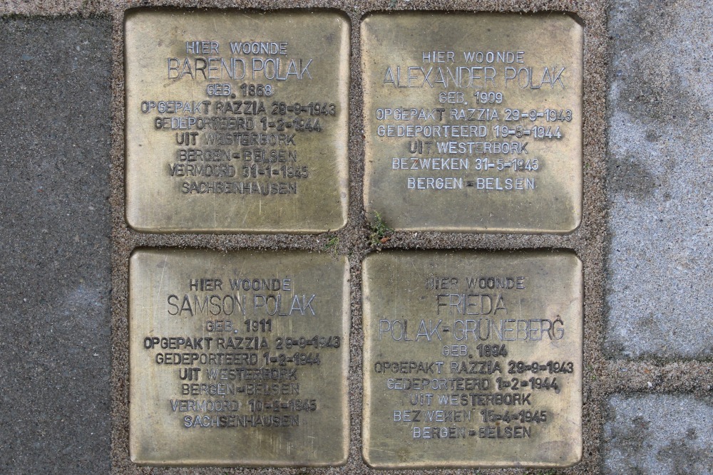 Stolpersteine Johann Keplerstraat 16
