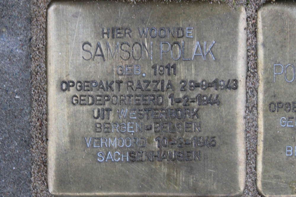 Stolpersteine Johann Keplerstraat 16 #4