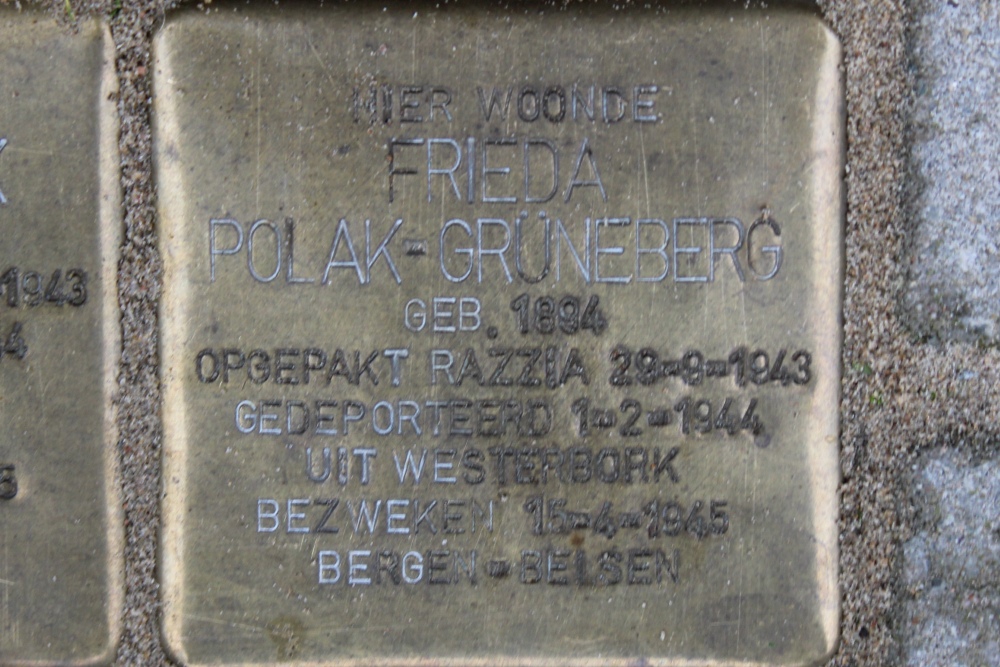Stolpersteine Johann Keplerstraat 16 #5