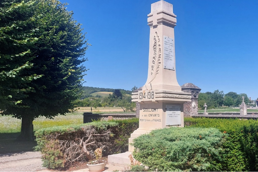 Oorlogsmonument Souligny #2