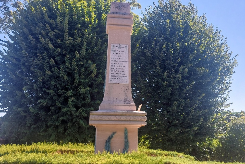 Oorlogsmonument Souligny #6