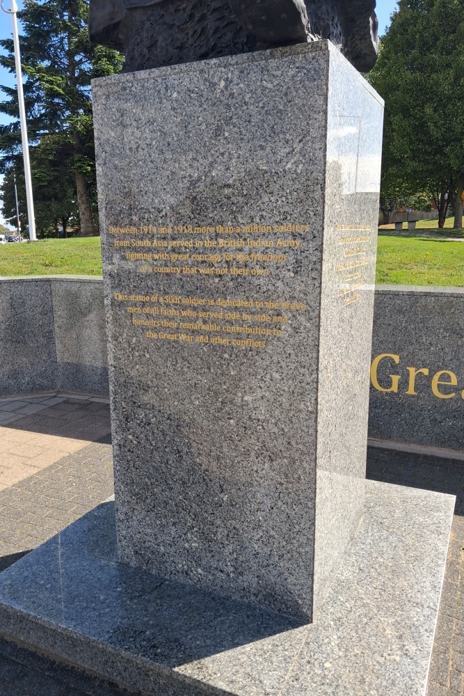 Monument Brits-Indische Militairen Smethwick #2