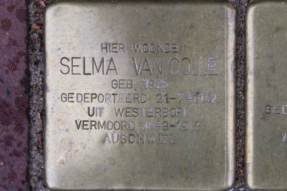 Stolpersteine Celebesstraat 127 #4