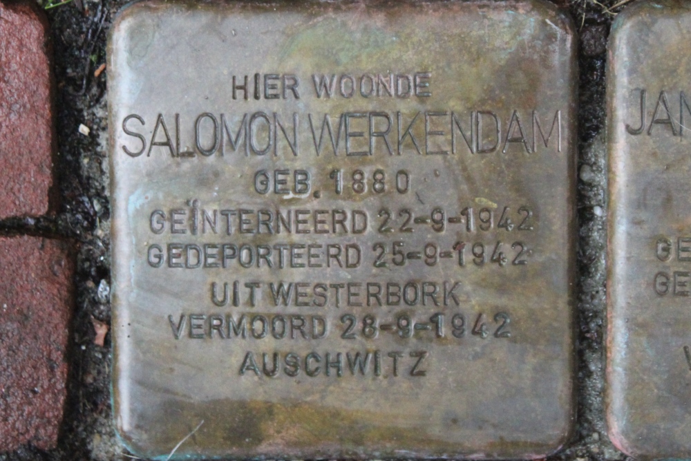 Stolpersteine Benkoelenstraat 17 #2
