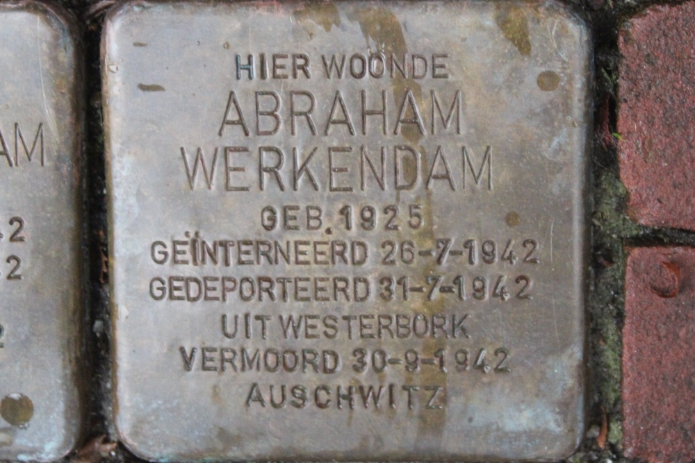 Stolpersteine Benkoelenstraat 17 #5