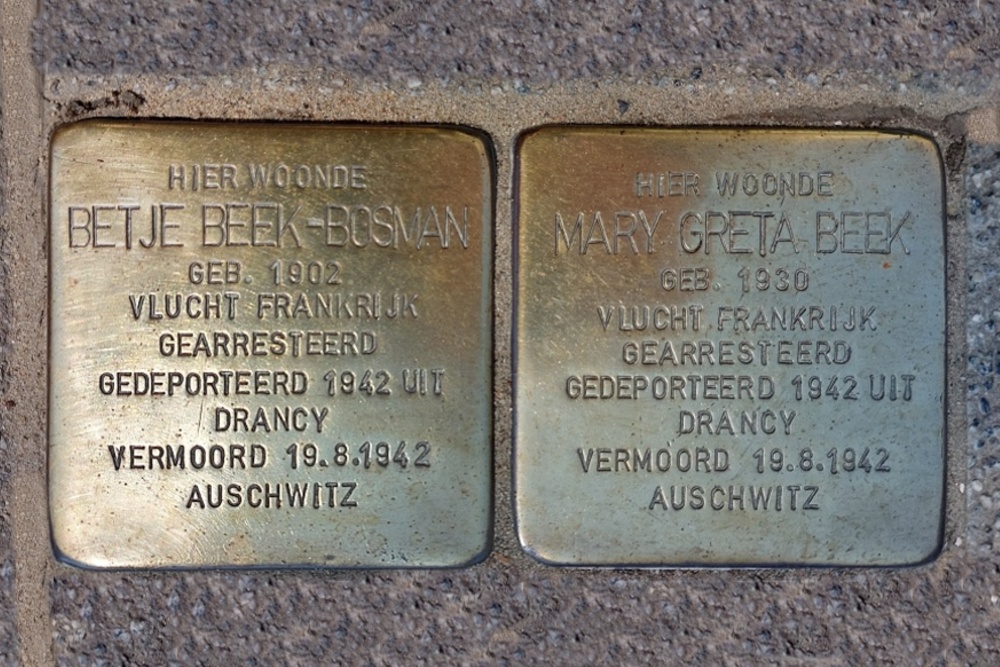 Stumbling Stones Rochussenstraat 51 #1