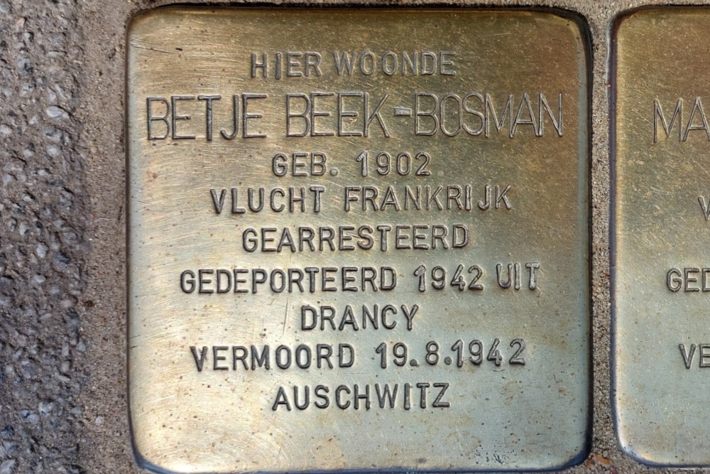 Stumbling Stones Rochussenstraat 51 #2