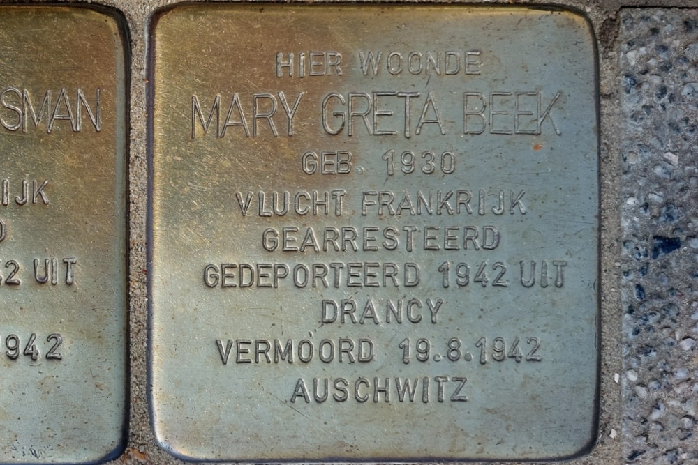 Stumbling Stones Rochussenstraat 51 #3