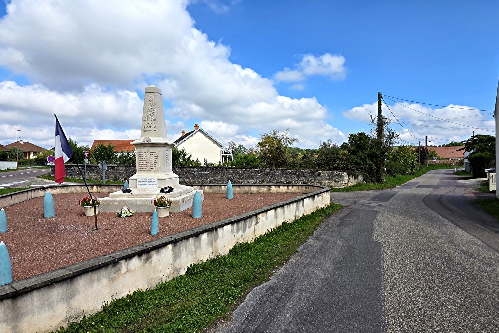 Oorlogsmonument Sassenay