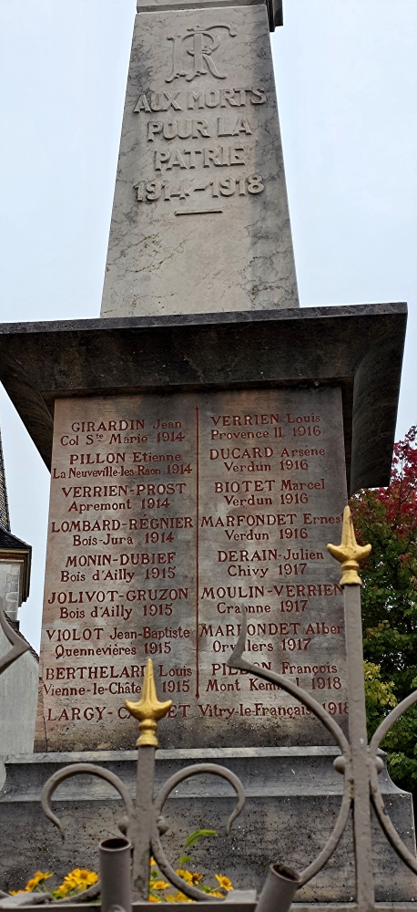 War Memorial Crissey #3