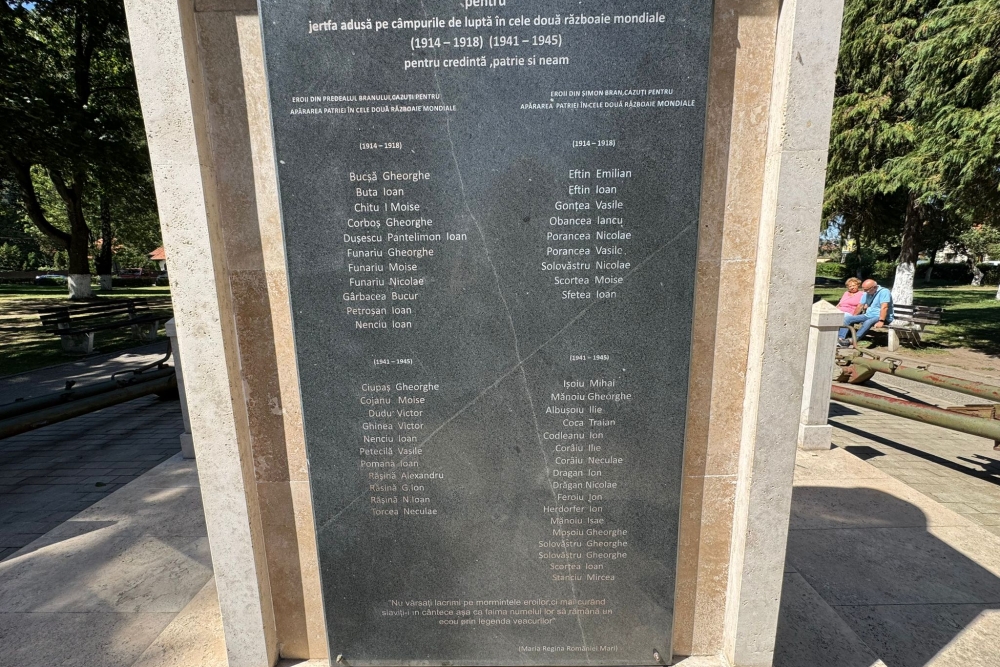 Generaal Traian Moșoiu monument #4