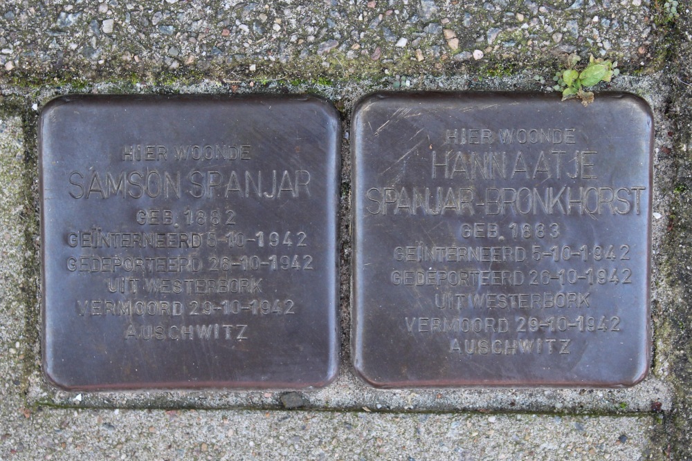 Stolpersteine Transvaalstraat 109 #1