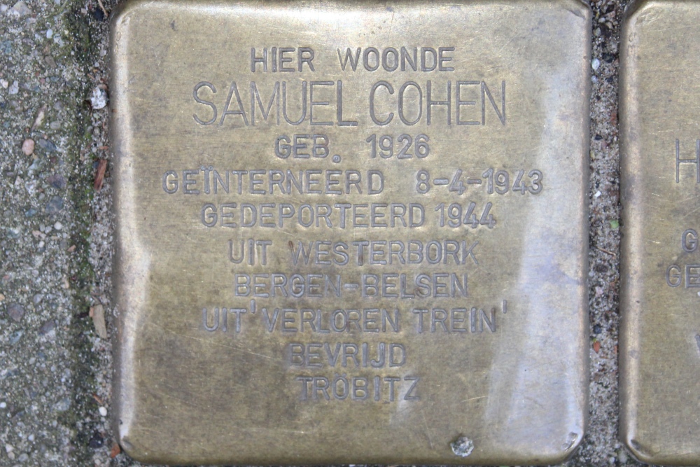 Stumbling Stones Boerhaaveplein 16 #6