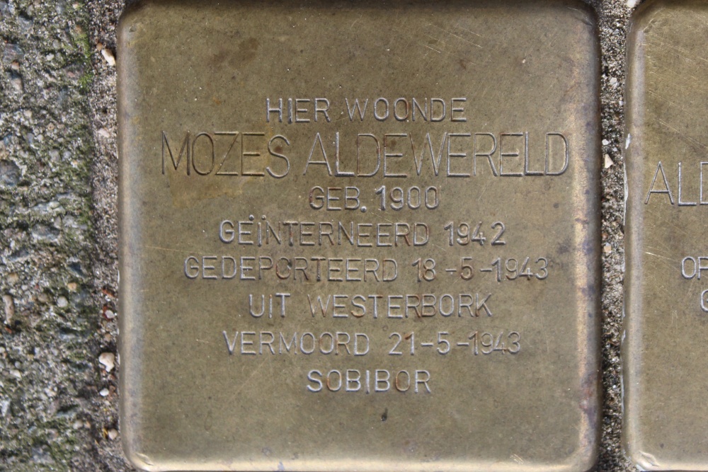 Stolpersteine Ruyschstraat 10 #2