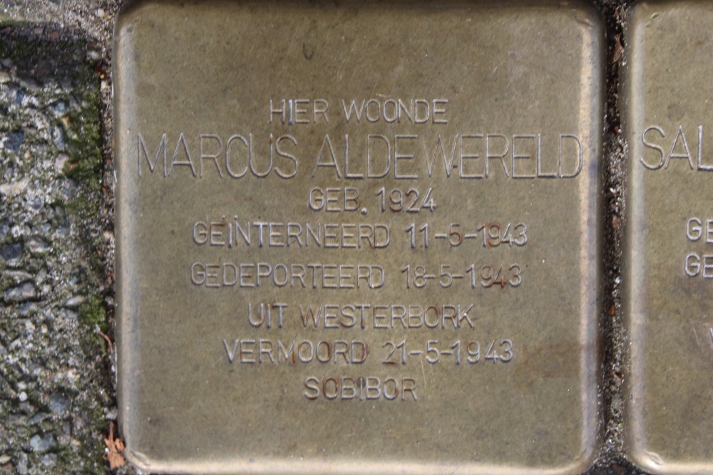 Stolpersteine Ruyschstraat 10 #4