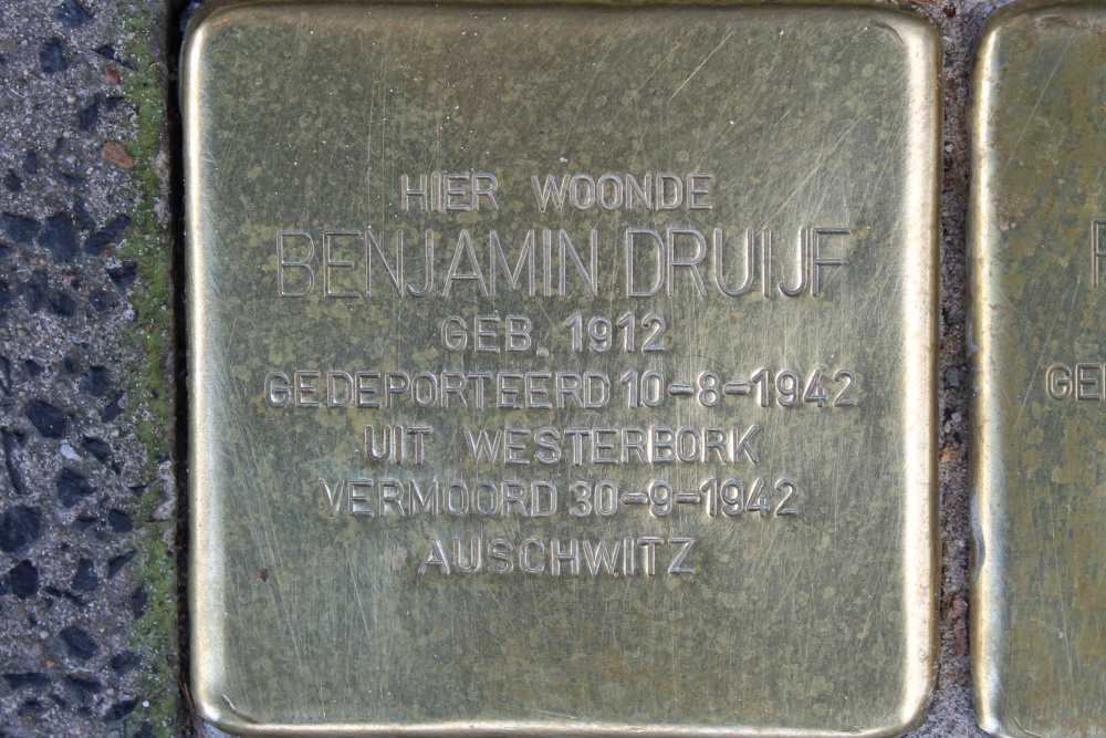 Stolpersteine Van Woustraat 46 #2