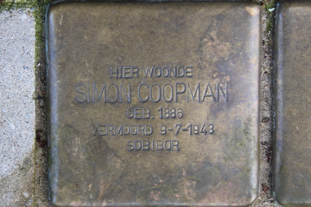 Stolpersteine Tweede Jan van der Heijdenstraat 85 #2
