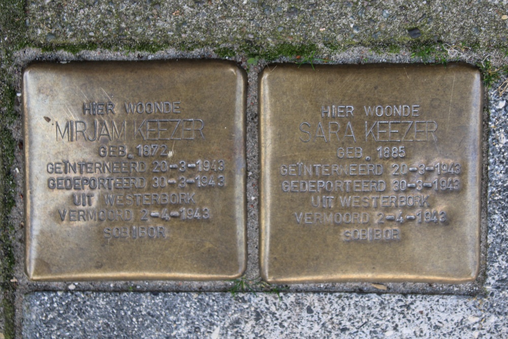 Stumbling Stones Tweede Jan Steenstraat 100
